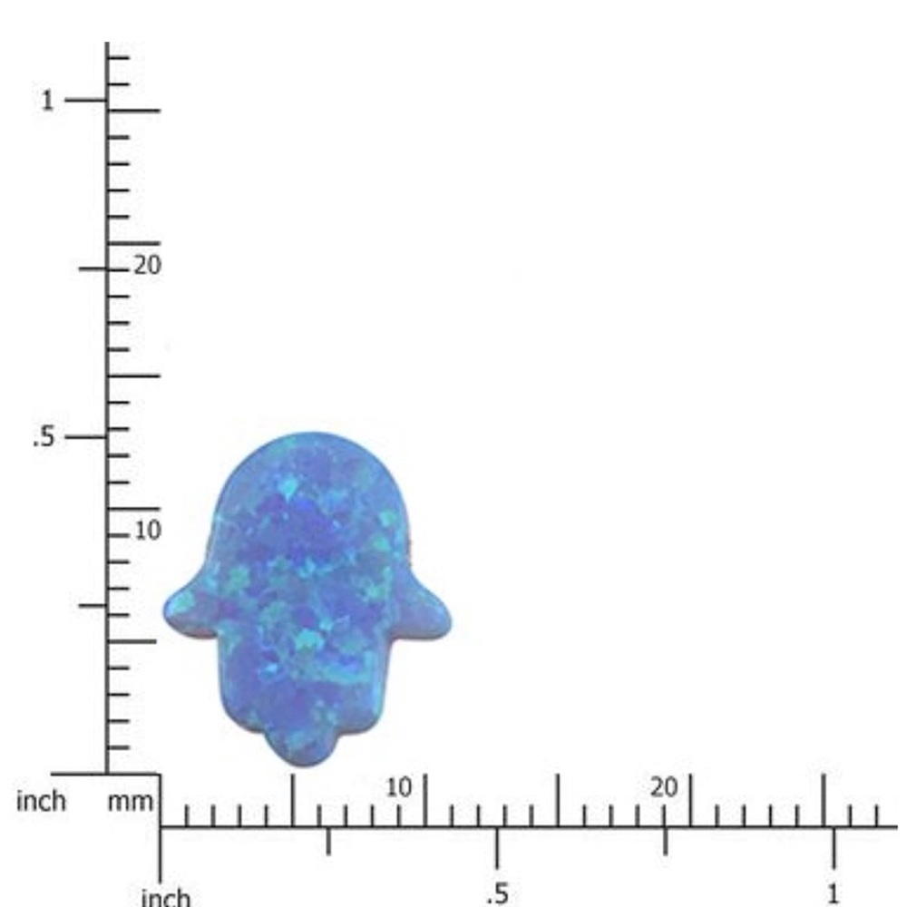 Amazing opal hamsa - Picture 2 of 2